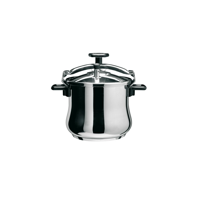 Autocuiseur Muller Kitchen 6 Litres - Inox, Compatible Induction - Indicateur De Pression - Couvercle à Fermeture Facile