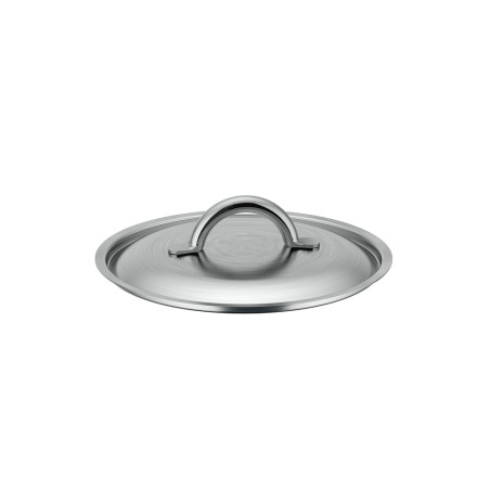 Couvercle inox pontet creux 28 cm