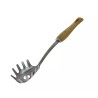 Cuillère à spaghettis inox manche bois ciré