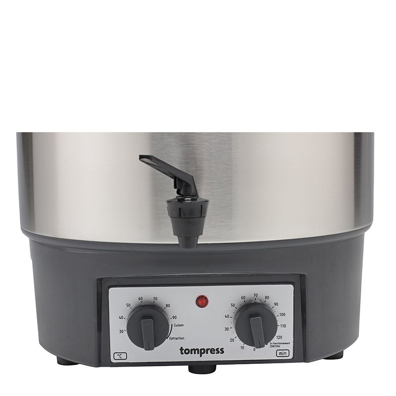 Stérilisateur - KITCHEN CHEF - KCPST31IX - 2100 Watt - 31 litres - Minuterie - Température variable - Inox - Electroménager