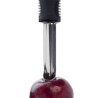 Vide-pomme en inox avec manche antidérapant ergonomique large