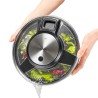 Essoreuse à salade 27 cm en inox Speedwing Gefu