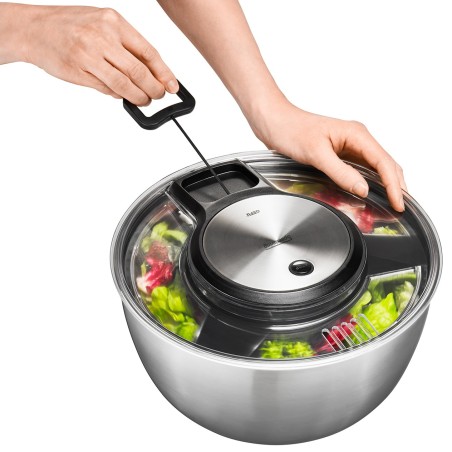 Essoreuse à salade 27 cm en inox Speedwing Gefu