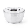 Essoreuse à salade transparente OXO 26 cm avec poussoir