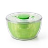 Essoreuse à salade OXO verte 26 cm avec poussoir ergonomique