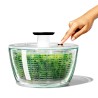 Essoreuse à salade en verre OXO 26 cm avec poussoir ergonomique