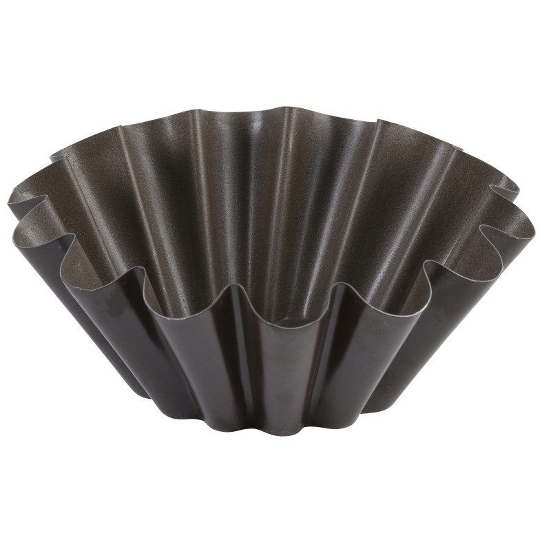 Moule à brioche 22 cm antiadhésif bord grosses côtes fabriqué en France