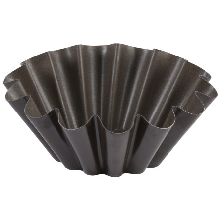 Moule à brioche 22 cm antiadhésif bord grosses côtes fabriqué en France