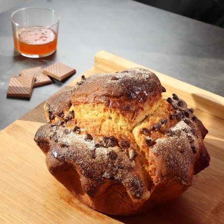 Moule à brioche 22 cm antiadhésif bord grosses côtes fabriqué en France