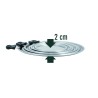 Lot 3 couvercles gain de place inox pour 9 diamètres de 14 à 30 cm