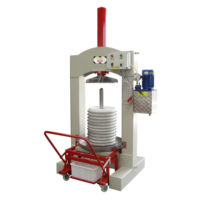 Pressoir à olives hydraulique électrique 60 kg/h