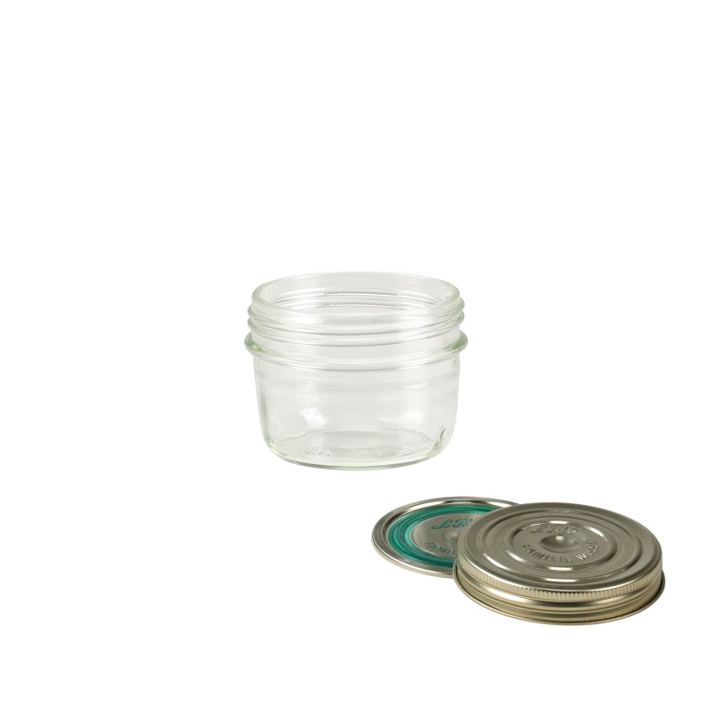 Lot De 2 Bocaux Familia Weiss En Verre - 1 Litre - Conserve & Cuisine - Occasion