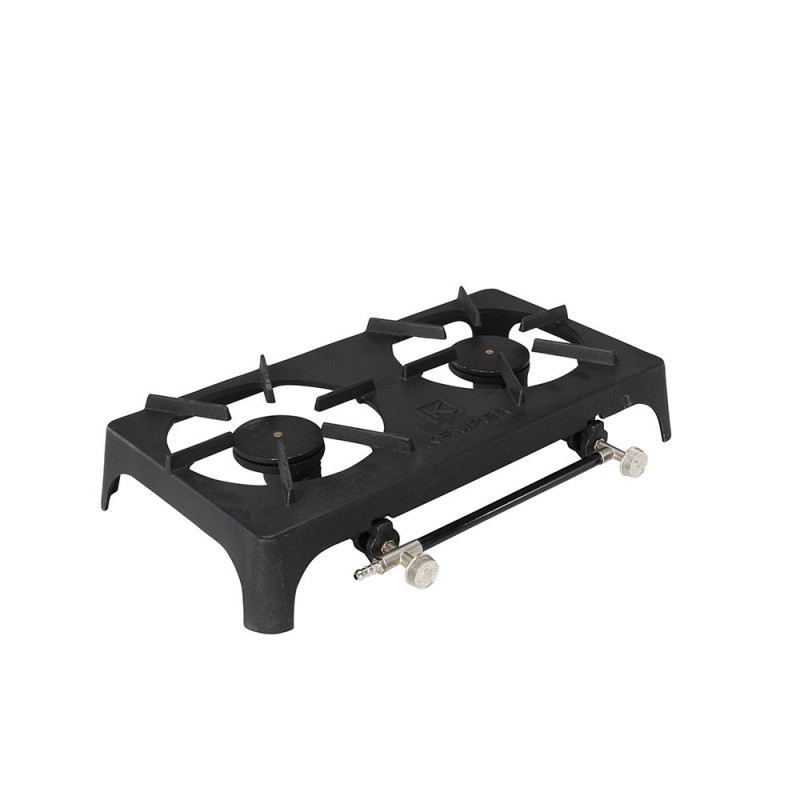 Récha Ud à Gaz En Fonte Moulée 5500W - Compatible Butane/propane, Tripatte, Monté, Norme CE