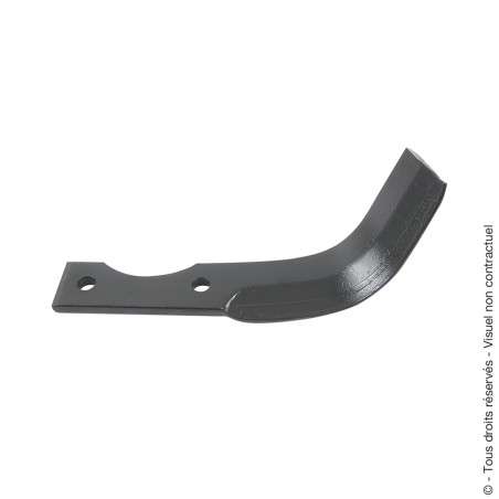 Couteau de fraise bineur adaptable droite 175 mm Grillo CBGI175D
