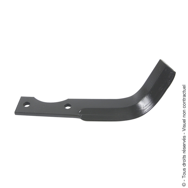 Couteau de fraise bineur adaptable droite 195 mm Grillo CBGI195D