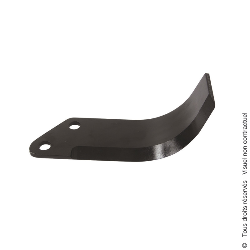 Couteau de fraise labour adaptable droite 185 mm Pasquali CLPA185D