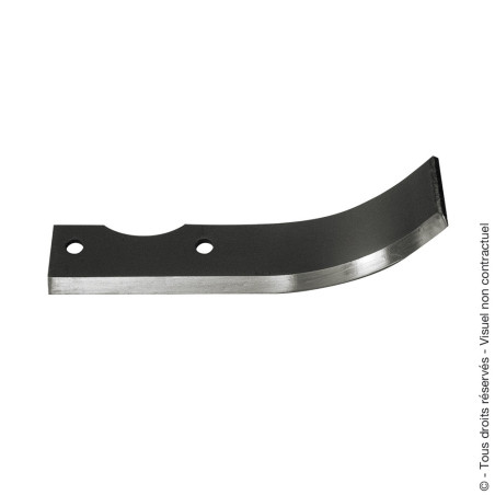 Couteau de fraise bineur adaptable gauche 185 mm Pilote CBP185G