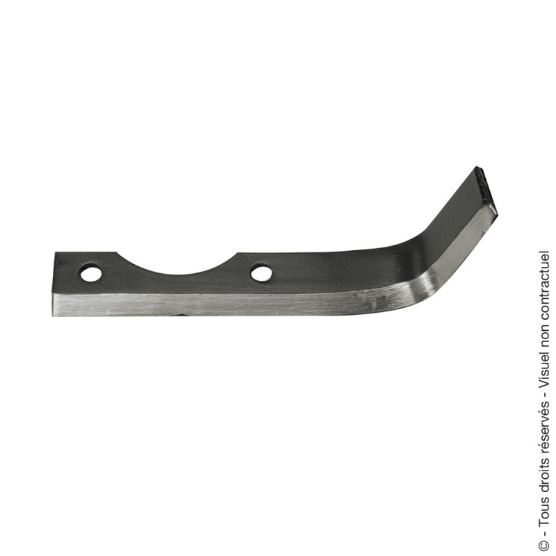 Couteau de fraise sarcleur adaptable gauche 175 mm Agria CSA175G