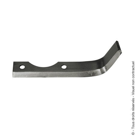 Couteau de fraise sarcleur adaptable gauche 175 mm Agria CSA175G