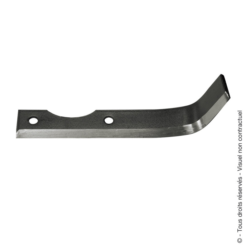 Couteau de fraise sarcleur adaptable gauche 190 mm Agria CSA190D