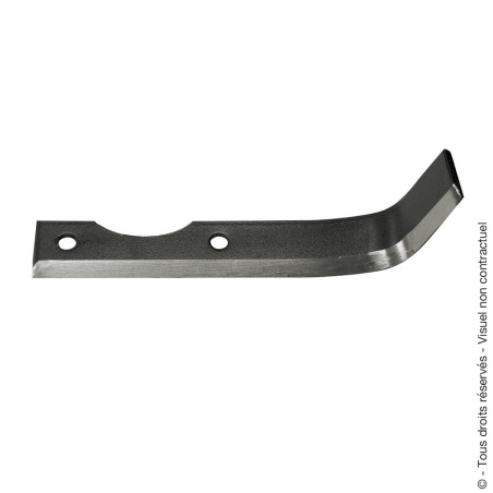 Couteau de fraise sarcleur adaptable gauche 190 mm Agria CSA190D