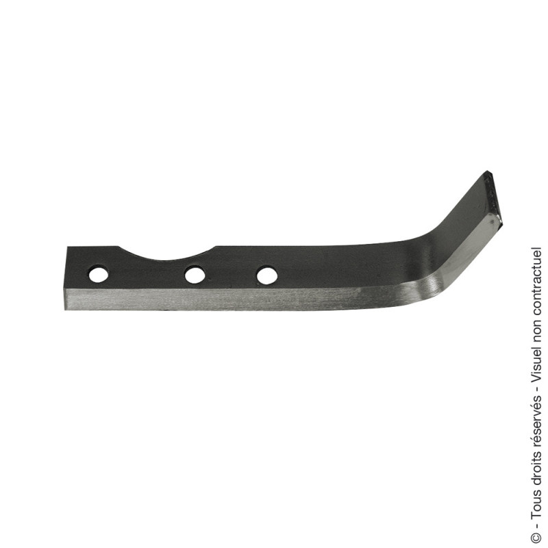 Couteau de fraise sarcleur adaptable gauche 195 mm Solo CSSO195G