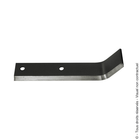 Couteau de fraise sarcleur adaptable gauche 200 mm Mabec CSMA20G