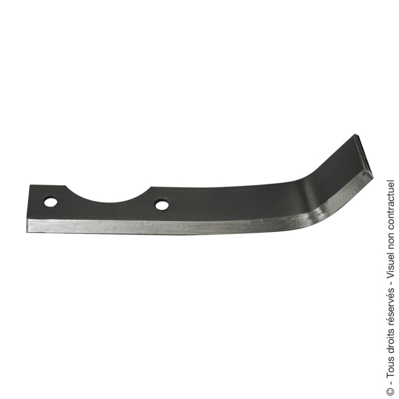 Couteau de fraise sarcleur adaptable gauche 210 mm Agria CSA210G