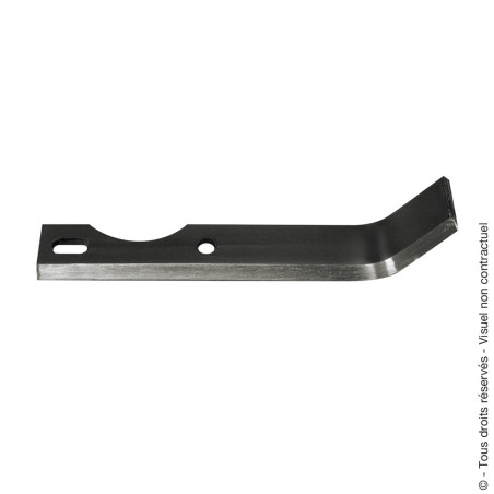 Couteau de fraise sarcleur universel 210 mm gauche fabriqué en France