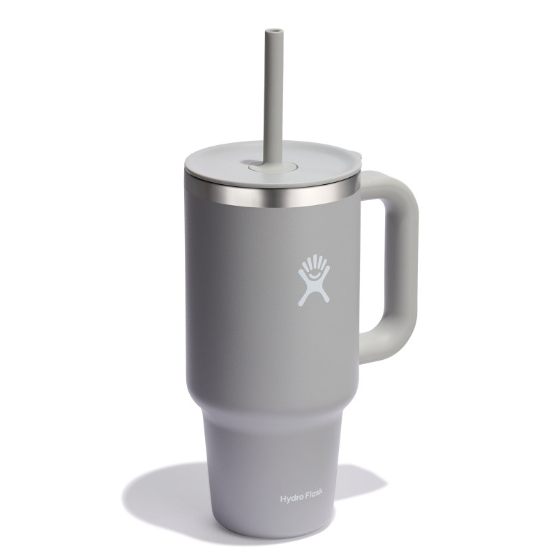 Mug tumbler 940ml avec paille gris - Hydro Flask
