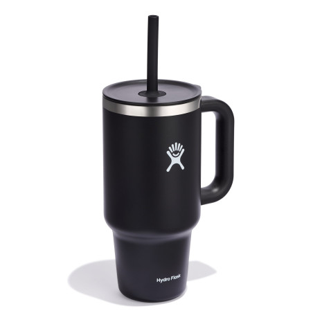 Mug tumbler 940ml avec paille noir - Hydro Flask