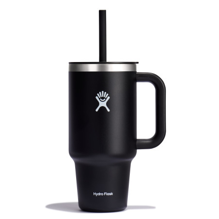 Mug tumbler 940ml avec paille noir - Hydro Flask