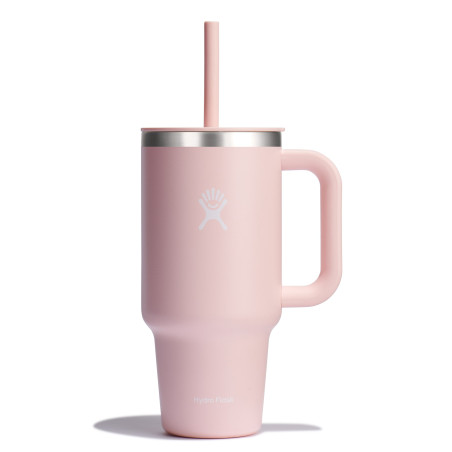 Mug tumbler 940ml avec paille rose Trillium - Hydro Flask