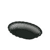 Corbeille à pain ovale petit modèle noir