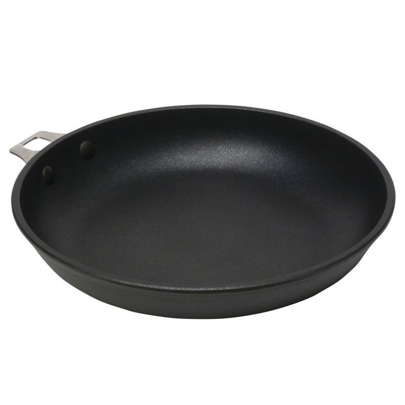 Poêle 20 cm en fonte d'aluminium antiadhésive induction sans queue