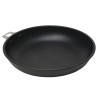 Poêle 24 cm en fonte d'aluminium antiadhésive induction sans queue