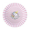 Assiette Licorne x8 - ScrapCooking