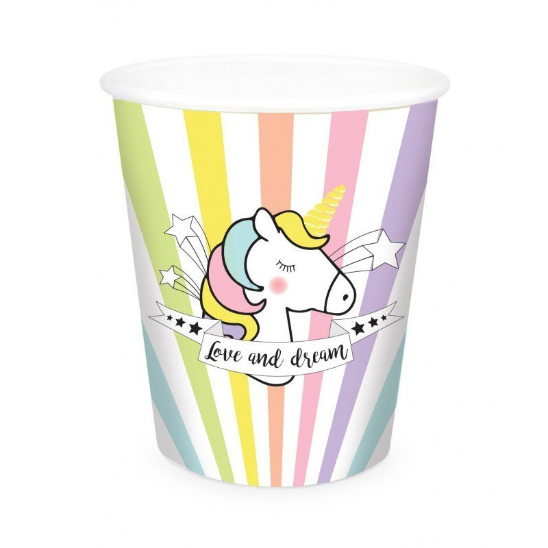 Gobelet Licorne x8 - ScrapCooking