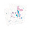 Serviette sirène x20 - ScrapCooking