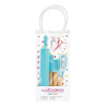 Kit pâtisserie 4 ustensiles enfant bleu - ScrapCooking