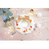Kit moule bûche couronne de Noël - ScrapCooking