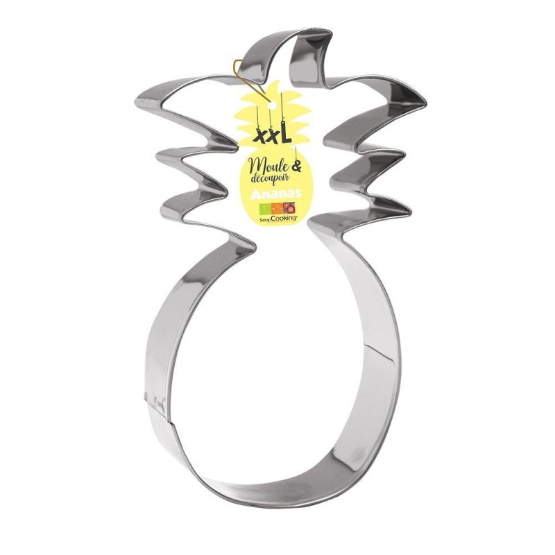 Découpoir Ananas inox XXL - ScrapCooking