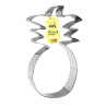 Découpoir Ananas inox XXL - ScrapCooking