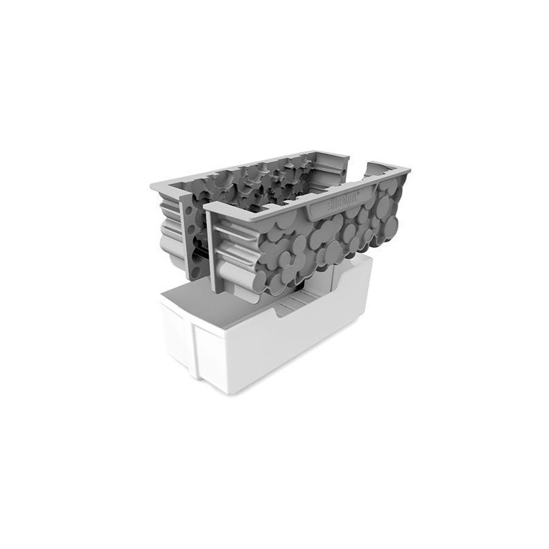 Moule silicone bûche Woody - Silikomart Professional