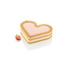 Moule silicone cœur Love story- Silikomart