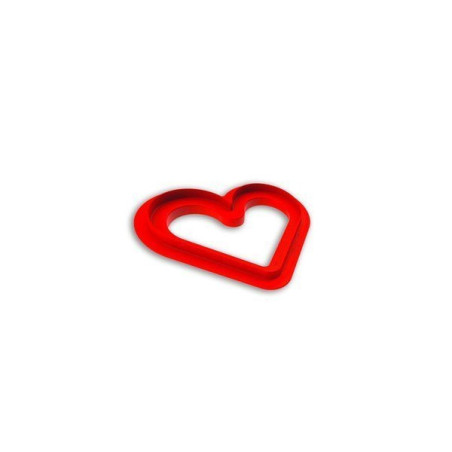 Moule silicone cœur Love story- Silikomart