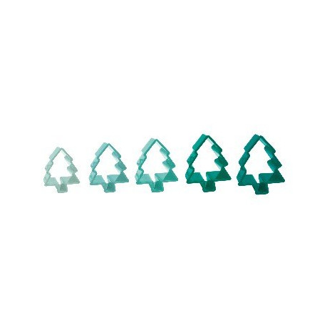 Découpoir sapin x5 - ScrapCooking