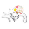 Découpoir Licorne sur cintre x4 - ScrapCooking