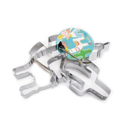 Découpoir Lama sur cintre x4 - ScrapCooking