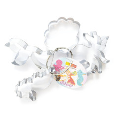 Découpoir Sirène sur cintre x4 - ScrapCooking